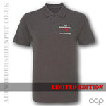 40th Anniversary Polo Shirt  - Charcoal