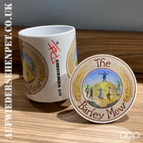 Barley Mow Mug & Coaster Set