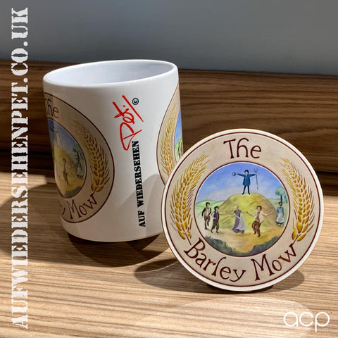 Barley Mow Mug & Coaster Set