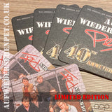 Official 40th Anniversary Beer Mats