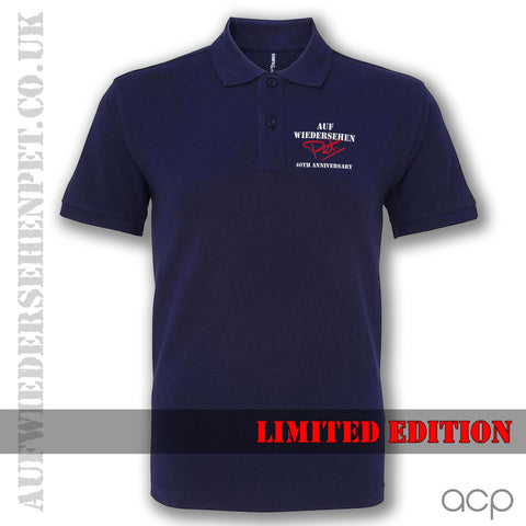40th Anniversary Polo Shirt  - Navy