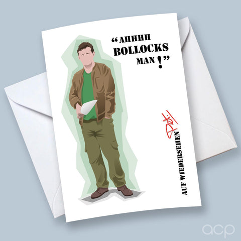 Auf Wiedersehen Pet Birthday Card