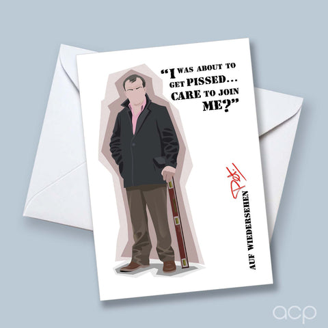 Auf Wiedersehen Pet Birthday Card