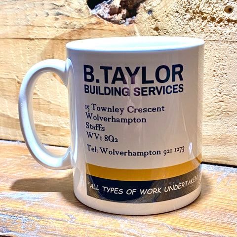 Barry Taylor Building Services Mug Set