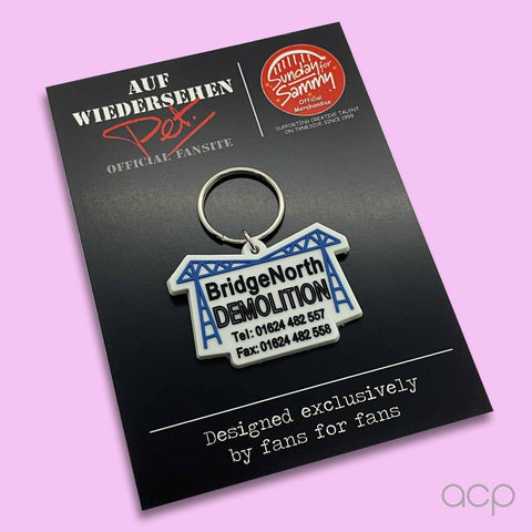 Middlesbrough Transporter Bridge Keyring Auf Pet